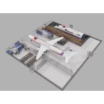 26米飞机模拟舱+高铁模拟实训室