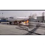 37米机场消防火灾演练机型
